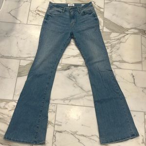 Flare leg jeans. Like new. Size 27